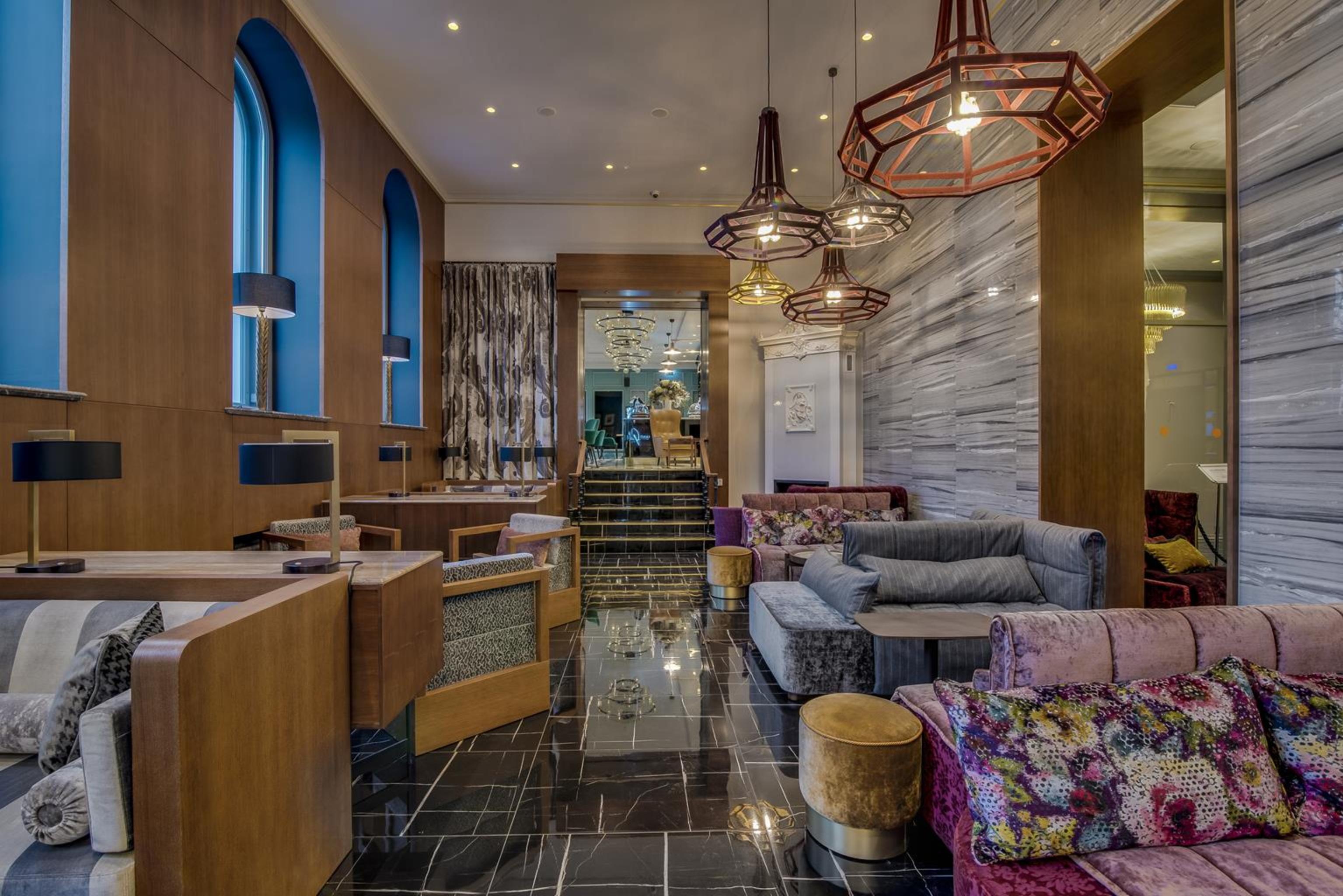 Grand Poet Hotel And Spa By Semarah Riga Bagian luar foto The interior of the hotel